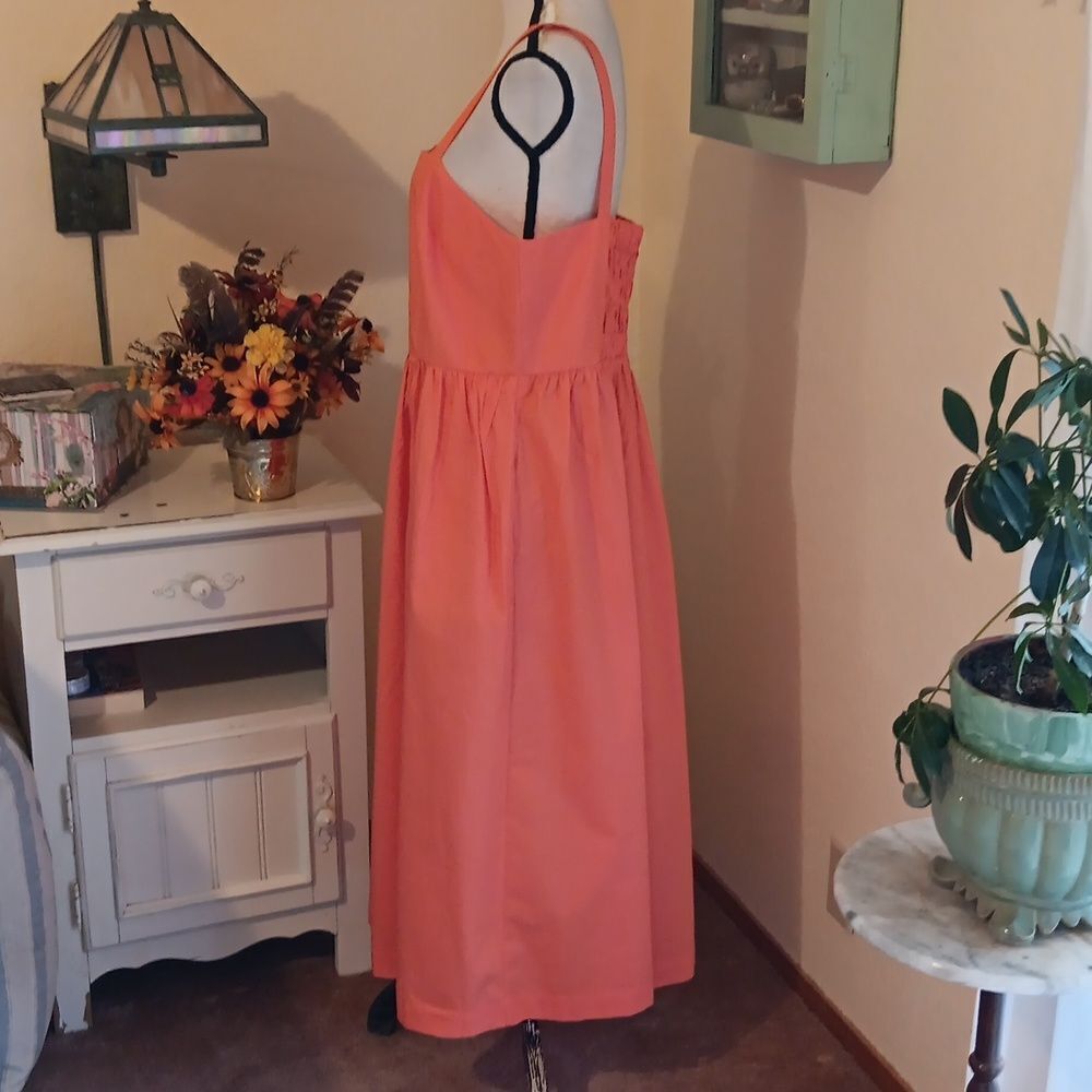 NWT A New Day  Persimmon  Sun Dress.  Coastal Cowgirl,  Tomato Girl,  Twee - Picture 6 of 12
